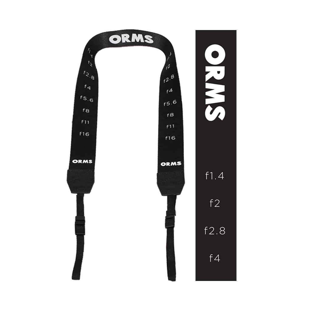 ORMS Camera Strap (F-Stop Numbers)