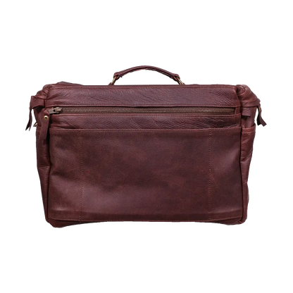 Orms Leather Camera Shoulder Bag (Chocolate, Large)