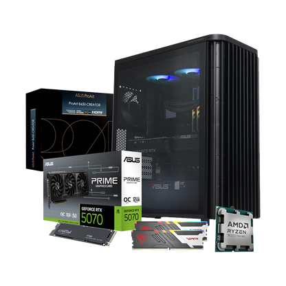 PCBuilder Ryzen 9 9900X MICHELANGELO Windows 11 Creator PC