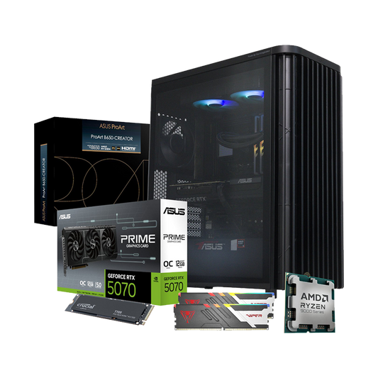 PCBuilder Ryzen 9 9900X MICHELANGELO Windows 11 Creator PC