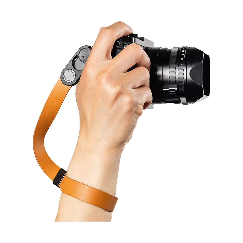 Peak Design Cuff Leather Wrist Strap (Amber)