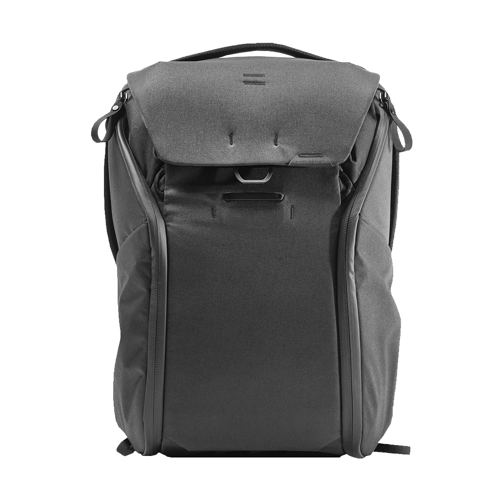 Peak Design Everyday Backpack v2 (Black, 20L - PFAS-Free)