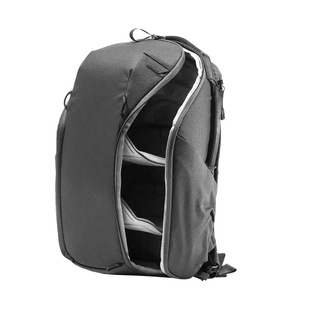 Peak Design Everyday Backpack Zip v2 (Black, 15L - PFAS-Free)