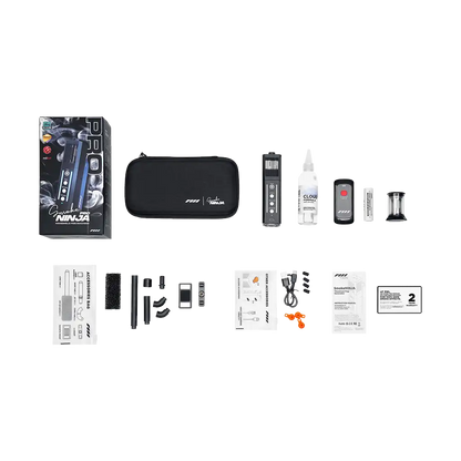 PMI Smoke Ninja Pro Basic Kit (Handheld Battery-Powered Wireless Mini Smoke Machine)