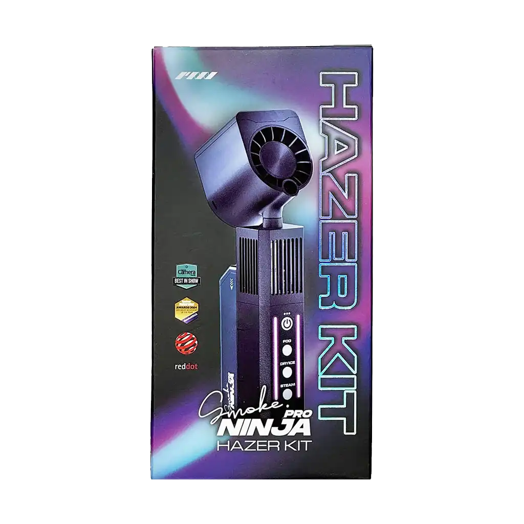 PMI Smoke Ninja Pro Hazer Kit (Handheld Battery-Powered Wireless Mini Smoke Machine)