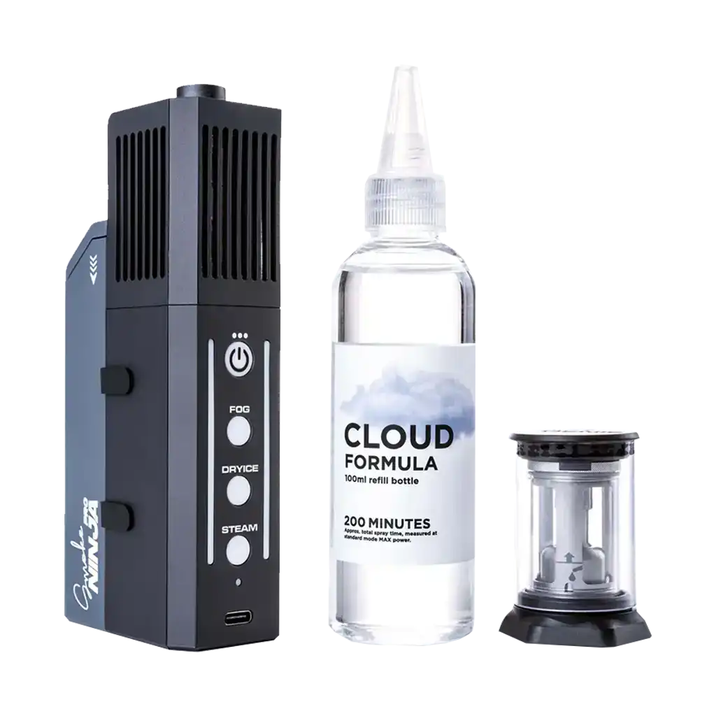 PMI Smoke Ninja PRO Trident Kit (Handheld Battery-Powered Wireless Mini Smoke Machine)
