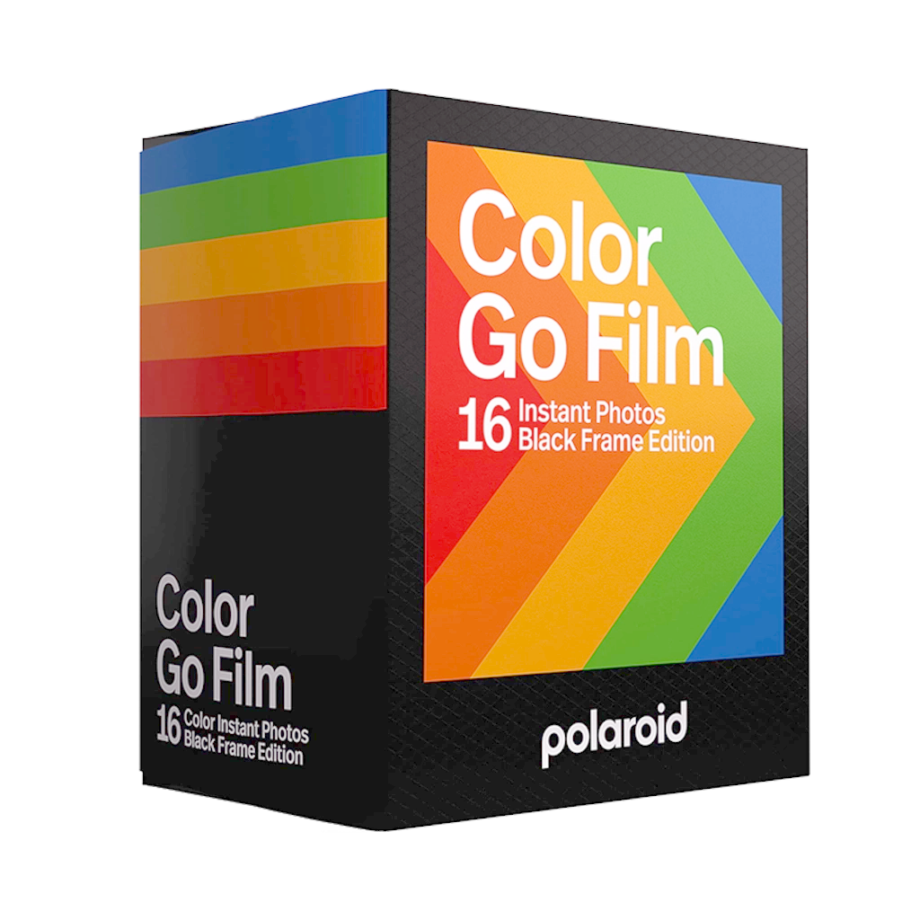 Polaroid Go Color Film Black Frame (Double Pack)