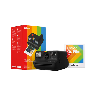 Polaroid Go Generation 2 Instant Film Camera Everything Box (Black)