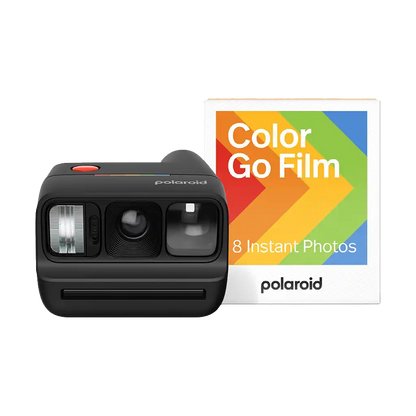 Polaroid Go Generation 3 Instant Film Camera Colour Film Bundle (Black)