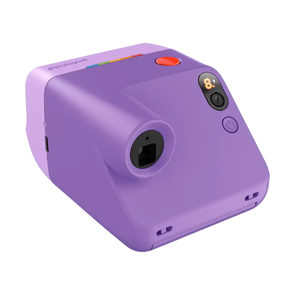 Polaroid Go Generation 3 Instant Film Camera Colour Film Bundle (Purple)