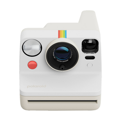 Polaroid Now Generation 3 i-Type Instant Camera Starter Set (Pebble White)