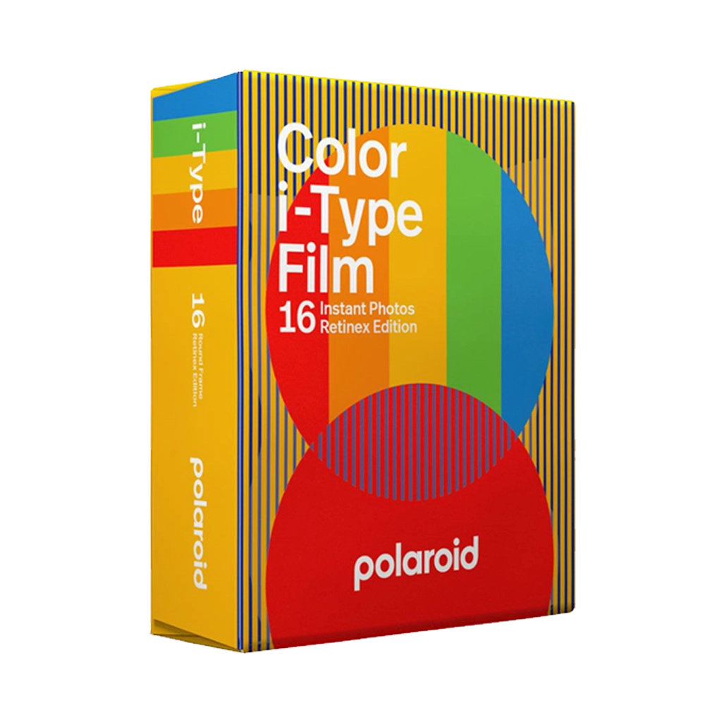 Polaroid Originals Color i-Type Instant Film Retinex Edition Round Frame (Double Pack, 16 Exposures)