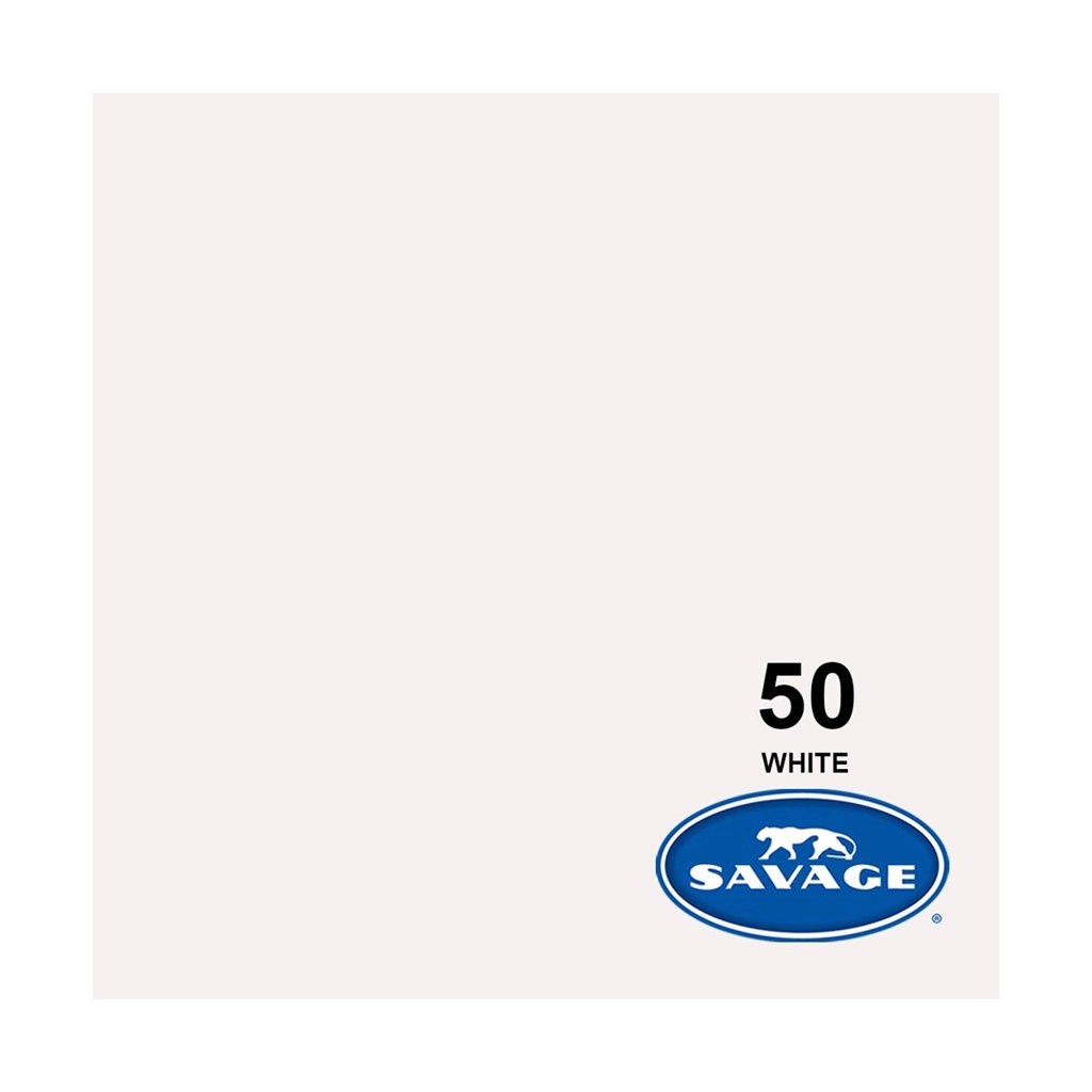 Rental: Savage Background Paper White 50