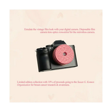 Retropia Repurposed Disposable Film Camera Lens (Pink)