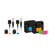 Rode COLORS 2 Set of Color-Coded Windshields, Rings and Tags for Wireless GO and Lavaliers (Set of 4)