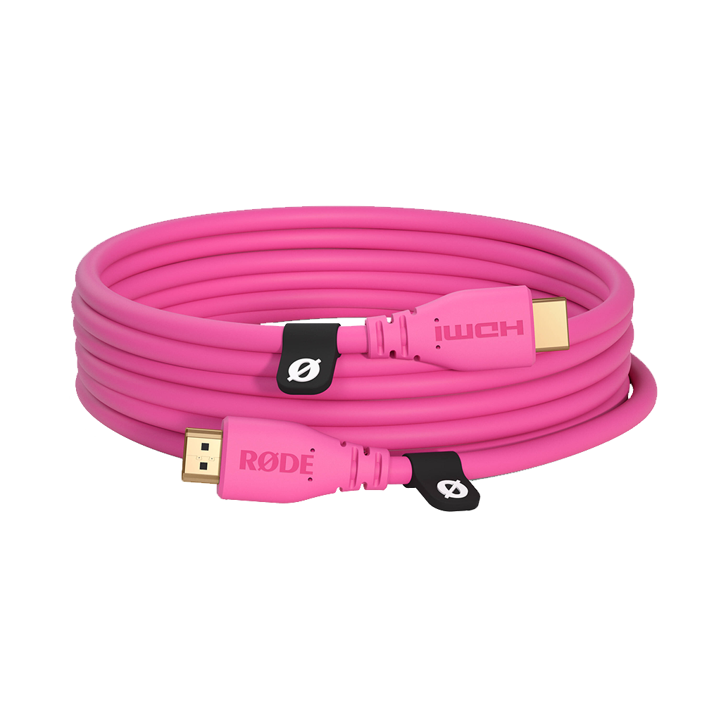 Rode HDMI 2.0 Cable (Pink, 3m)