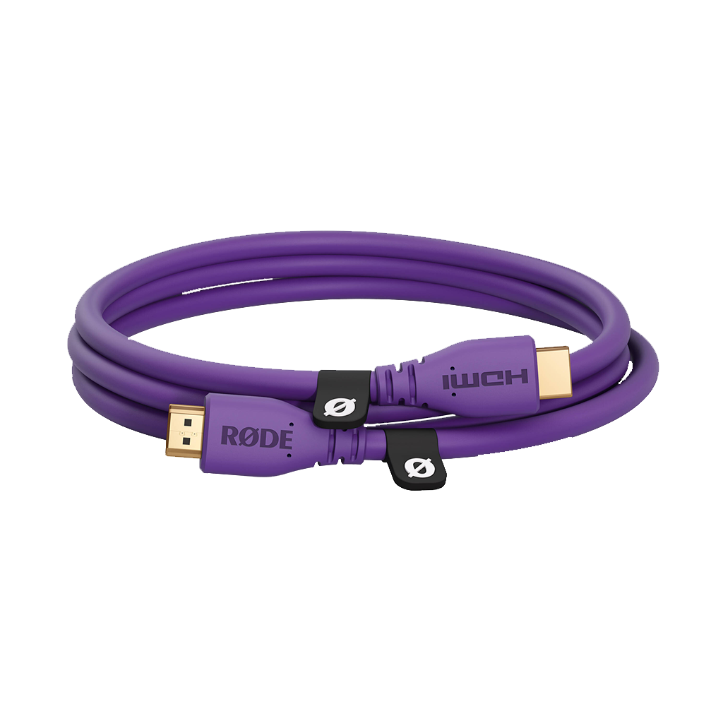 Rode HDMI 2.0 Cable (Purple, 1.5m)