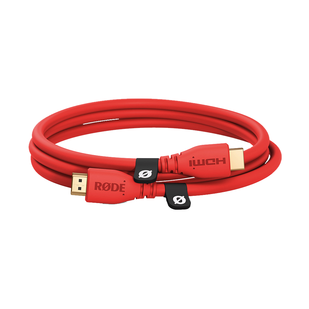 Rode HDMI 2.0 Cable (Red, 1.5m)