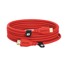Rode HDMI 2.0 Cable (Red, 3m)