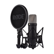 Rode NT1 5th Generation Large-Diaphragm Cardioid Condenser XLR/USB Microphone (Black)