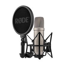 RODE NT1 5th Generation Large-Diaphragm Cardioid Condenser XLR/USB Microphone (Silver)