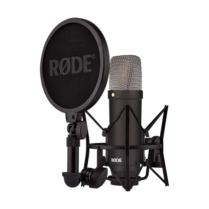 Rode NT1 Signature Series Large-Diaphragm Condenser Microphone (Black)
