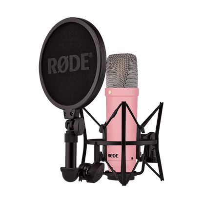 Rode NT1 Signature Series Large-Diaphragm Condenser Microphone (Pink)