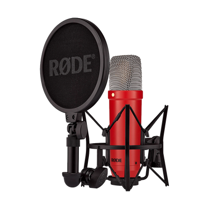 Rode NT1 Signature Series Large-Diaphragm Condenser Microphone (Red)