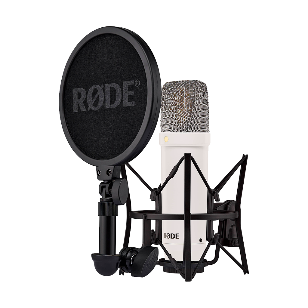 Rode NT1 Signature Series Large-Diaphragm Condenser Microphone (White)