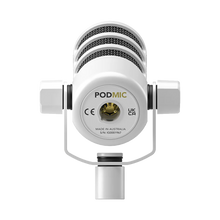 Rode PodMic Dynamic Podcasting Microphone (White)