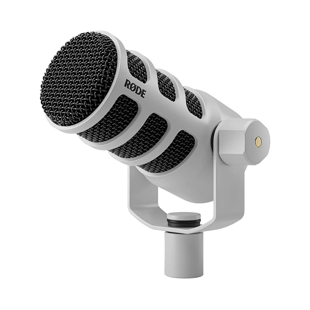 Rode PodMic Dynamic Podcasting Microphone (White)