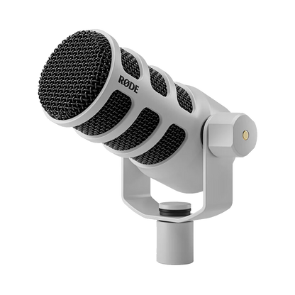 Rode PodMic Dynamic Podcasting Microphone (White)