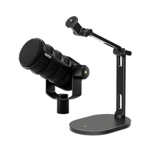 Rode PodMic USB and XLR Dynamic Broadcast Microphone with Rode DS2 Desktop Microphone Stand