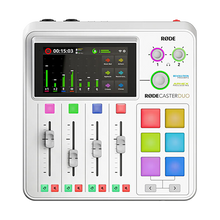 Rode RODECaster Duo Integrated Audio Production Studio (White)