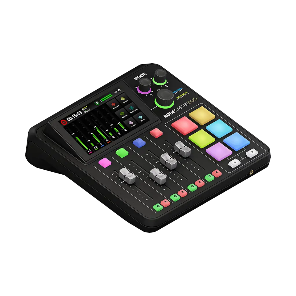 RODE RODECaster Duo Integrated Audio Production Studio with FREE Rode Wireless ME TX Transmitter (Valued at R2 295)