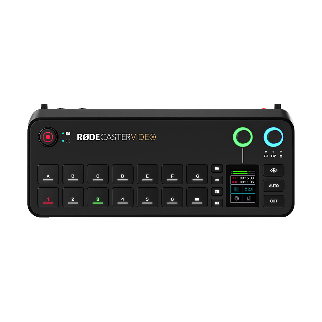 Rode RODECaster Video All-in-One Production Console with 2x FREE Rode Wireless ME TX Transmitters (Valued at R4 590)