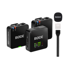 Rode Wireless GO (Gen 3) 2-Person Compact Digital Wireless Microphone System/Recorder (2.4 GHz, Black) with Free Rode Interview GO (Valued at R650)