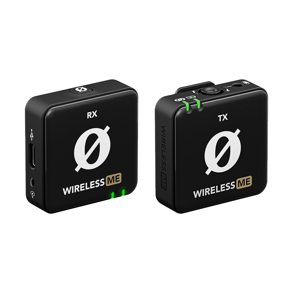 Rode Wireless ME Compact Digital Wireless Microphone System (2.4 GHz, Black) with Free Rode Interview GO (Valued at R650)