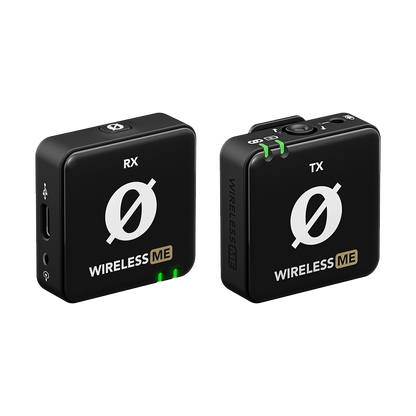 Rode Wireless ME Compact Digital Wireless Microphone System (2.4 GHz, Black) with Free Rode Interview GO (Valued at R650)
