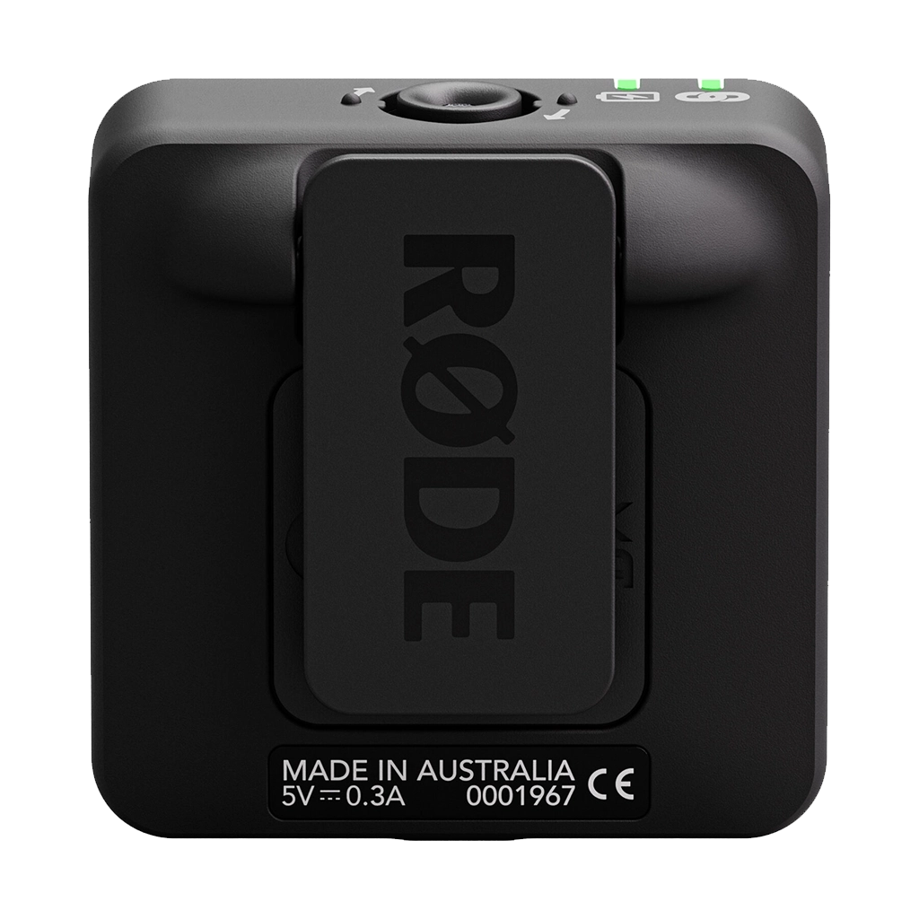 Rode Wireless ME Compact Digital Wireless Microphone System (2.4 GHz, Black) with Free Rode Interview GO (Valued at R650)
