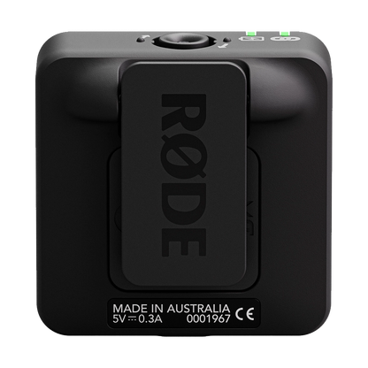Rode Wireless ME Compact Digital Wireless Microphone System (2.4 GHz, Black) with Free Rode Interview GO (Valued at R650)