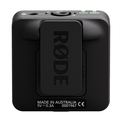 Rode Wireless ME Compact Digital Wireless Microphone System (2.4 GHz, Black) with Free Rode Interview GO (Valued at R650)