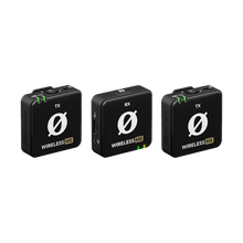Rode Wireless ME Dual Compact Digital Wireless Microphone System (2.4 GHz, Black) with Free Rode Interview GO (Valued at R650)