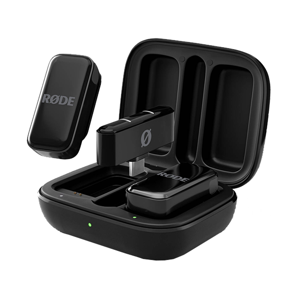 Rode Wireless Micro 2-Person Ultracompact Wireless Microphone System with USB-C Connector (2.4 GHz, Black) with Free Rode Interview Micro (Valued at R600)