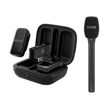 Rode Wireless Micro 2-Person Ultracompact Wireless Microphone System with Lightning Connector (2.4 GHz, Black) with Free Rode Interview Micro (Valued at R600)