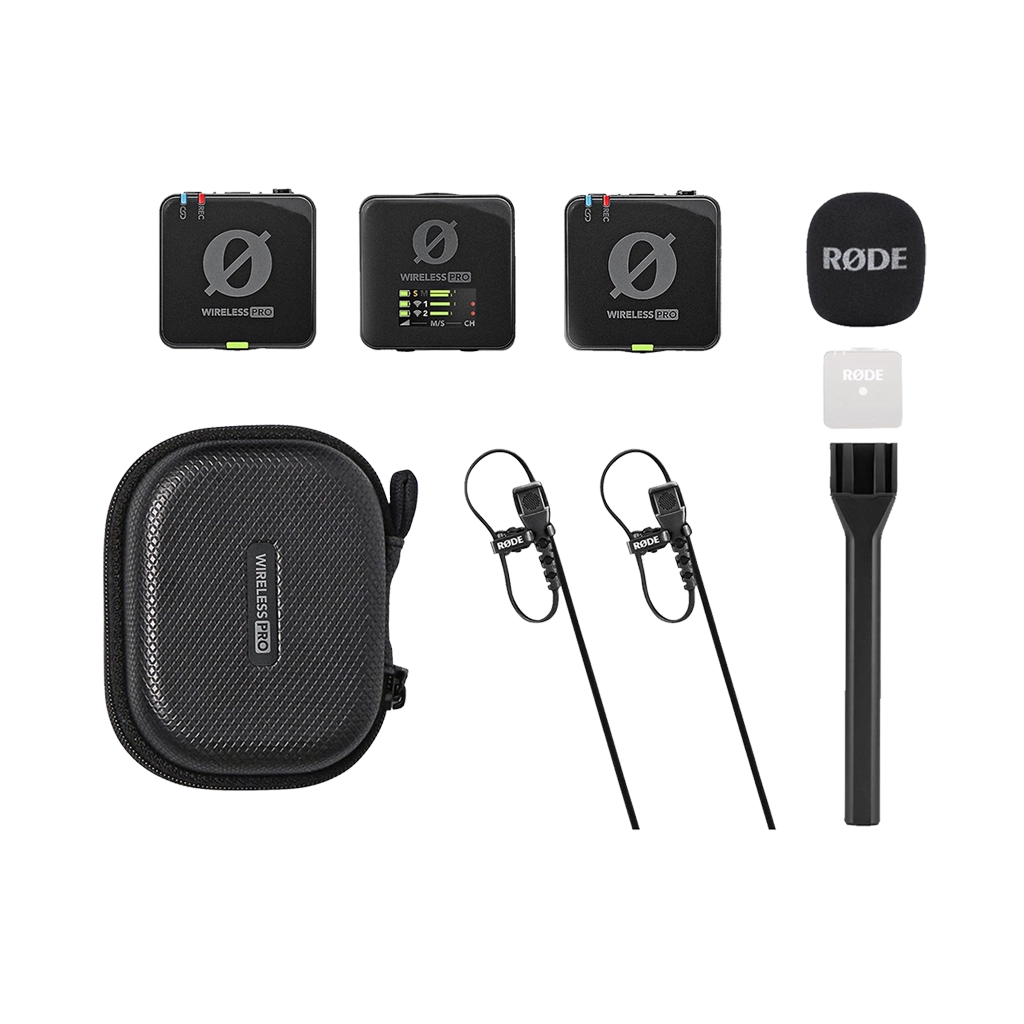 Rode Wireless PRO 2-Person Clip-On Wireless Microphone System/Recorder ...