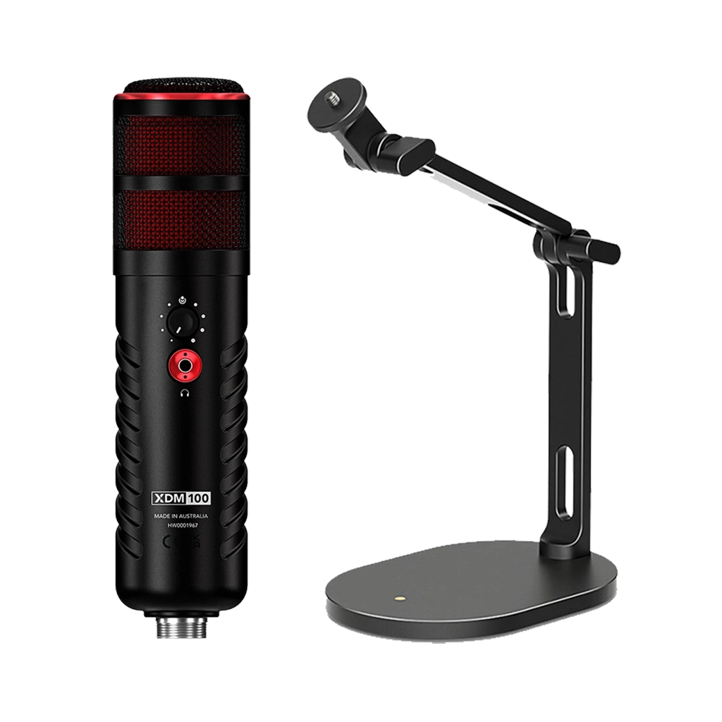 Rode X XDM-100 Dynamic USB-C Microphone with Rode DS2 Desktop Stand
