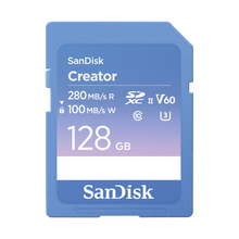 SanDisk 128GB Creator Series UHS-II SDXC Memory Card