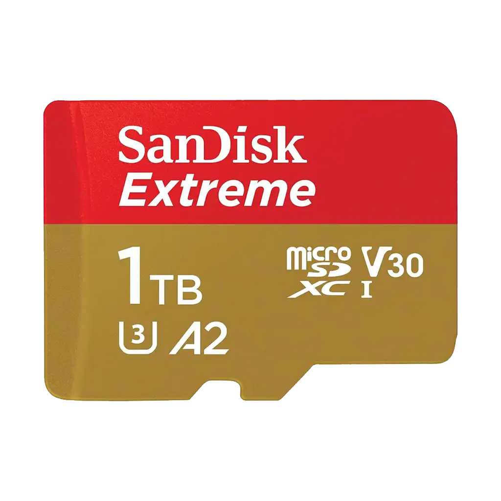 SanDisk 1TB Extreme 190MB/s UHS-I microSDXC Memory Card