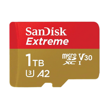 SanDisk 1TB Extreme 190MB/s UHS-I microSDXC Memory Card